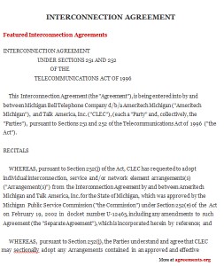 Interconnection Agreement
