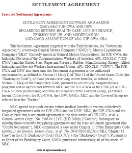 Settlement Agreement - agreements.org