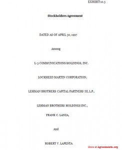 Stockholders Agreement